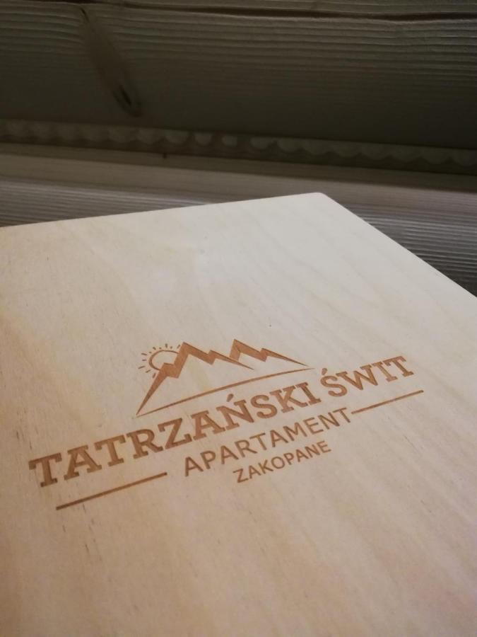 Apartament Tatrzanski Swit Z Tarasem 20M2, Garazem Podziemnym, Grota Solna Закопане Экстерьер фото